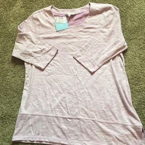 Tunic light Lavender and white